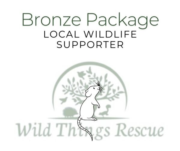 Bronze Package Local Wildlife Supporter